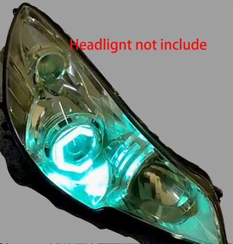 for Subaru Impreza WRX STI Flow series Chasing RGB halo ring Turn Signal LED DRL - Picture 8 of 63