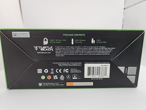 NEW Turtle Beach Stealth 600 Gen 2 MAX Wireless Gaming Headset XBOX/PS/PC/Switch - Picture 5 of 6