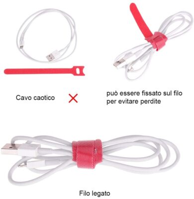 INL InLine® Fascette Per Chiusure A Strappo 12x330mm, Vari Colori, 10pz - Foto 7