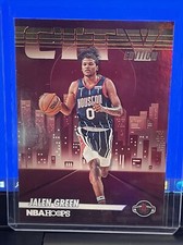 2022-23 NBA Hoops City Edition Holo #27 Jalen Green - Houston Rockets