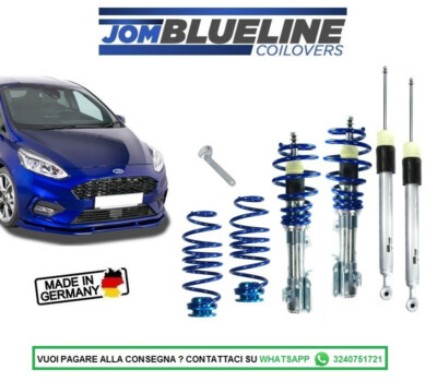 Cuciture Rosse Per Ford Fiesta MK7 2008-2013 Gear Ghetta IN - Foto 9