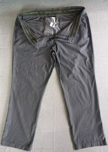 Under Armour Loose Men's 40x30 Stretch Waistband Activewear Gray Sweatpants