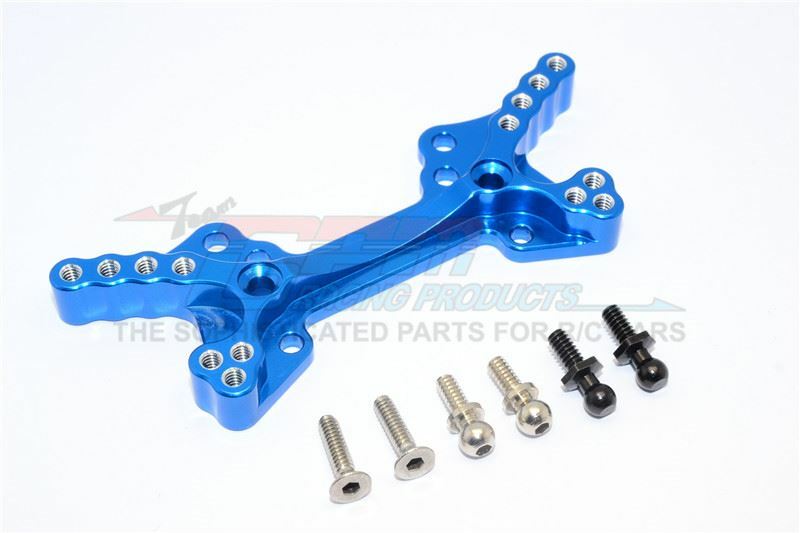 GPM Aluminium Front Damper Plate Für HPI Sprint 2 – 1 Set In Silber – Tuning Teil