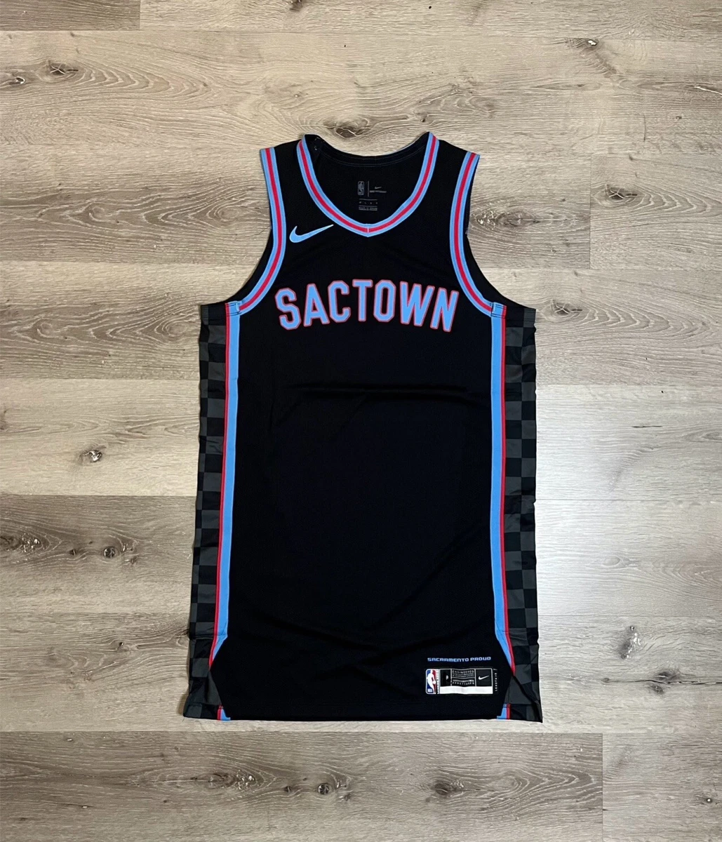 Nike Sacramento Kings Authentic City Jersey Sactown Pro Cut Fox
