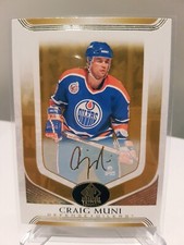 Craig Muni 2020-21 SP Signature Edition Legends, Gold Foil, #73
