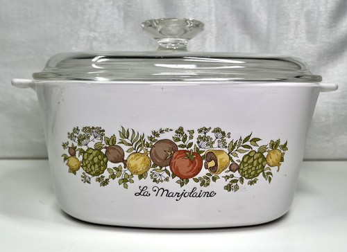 Corning Ware "Spice of Life" 6 Piece Set Cozy Grandma's Cottage Core Kitsch VTG - Picture 4 of 21