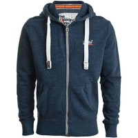 Superdry Orange Label Zip Hoodie Nautical Navy Grit Superdry Orange Label Zip Hoodie Nautical Navy Grit