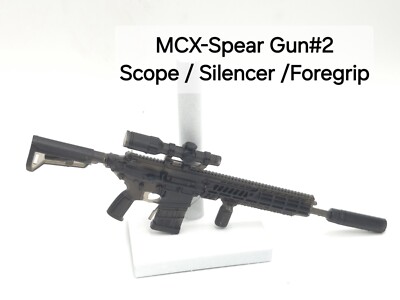 3d Print MCX SPEAR MACHINE GUN #2 SCOPE  Classified  LEGENDS Scale 1/12