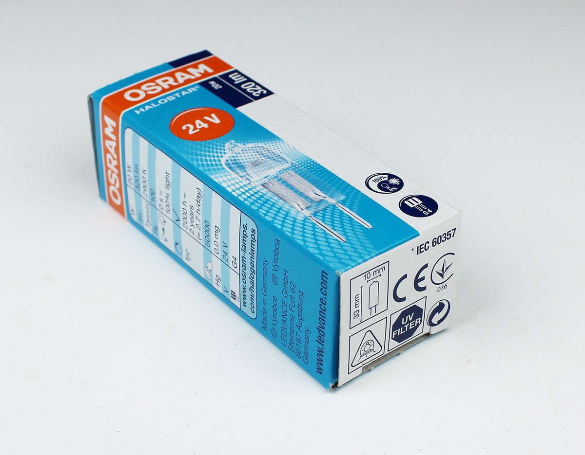 OSRAM 64435 64435U 24V20W G4 halogen lamp 2900K light bulb | eBay