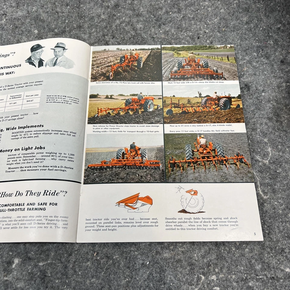 Allis Chalmers Now Make Winter Time Comparison For Tractor Time Savings - Image 4 of 4