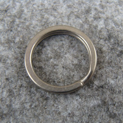10 Stck. 18 mm Reintitan Geteilte Schlüsselringe Schlüsselanhänger Spaltringe Schlüsselringe - Bild 5 von 5