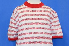 vtg 70s UNITED STATES FLAG BICENTENNIAL 1976 RINGER DISTRESSED t-shirt YOUTH XL