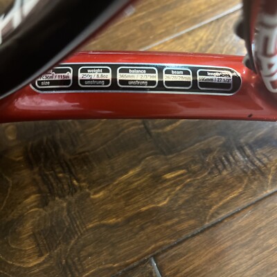 HEAD YouTek Four Star Tennis Racket 4 3/8 Grip | eBay