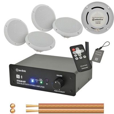 commercial stereo system