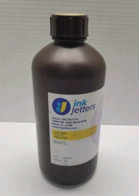 Yellow LUS-200 LUS-150 Compatible ink for Mimaki JFX200-2513 UJV500-160 