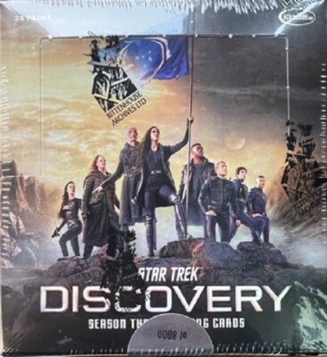 Star Trek Discovery Season Trading Cards Sealed Box, Autographs  Relic