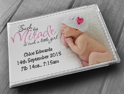 personalised baby girl photo album