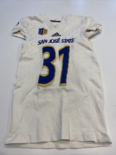 Game Worn Used adidas San Jose State Spartans SJSU Football Jersey Medium 3 #31
