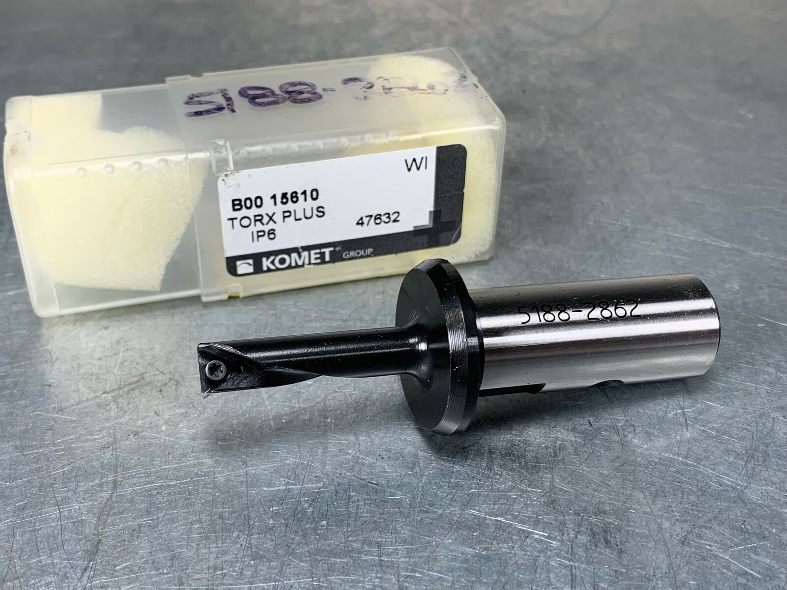 Komet Indexable Boring Bar w/ 16mm Cylindrical Shank B00 15610 eBay