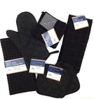 Kitchen Towel Set-Black -Pot Holders,Oven Mitt, Dish Towel, Dish Drying Mat-7pcs