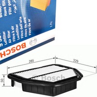 Bosch F026400203 Luftfilter FüR Chevrolet Captiva Opel Antara A 2.0D-3.2 06.06-