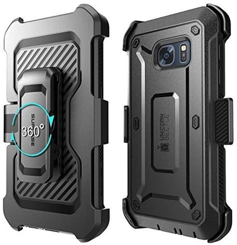 SUPCASE for Samsung Galaxy S7, Shockproof Rotatable Holster & Screen Case - Picture 9 of 26