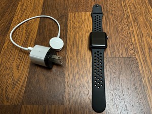 Apple Watch Series 3, GPS, NIKE, 38mm Space Gray, NIKE Anthracite Black Band 190198509048 | eBay