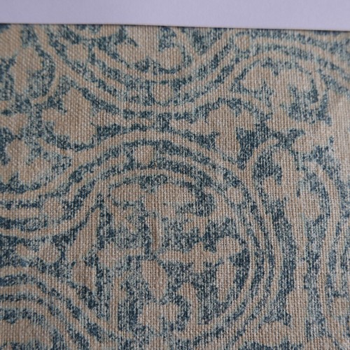 NEW! 10m KERRY JOYCE TEXTILES 100% LINEN; PALOMA Colour: BAY BLUE; RRP £236/m - Picture 5 of 5