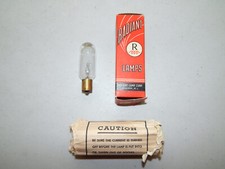 NOS Radiant Projector Lamp 120V 75W w/ Original Box UNTESTED FREE SHIP