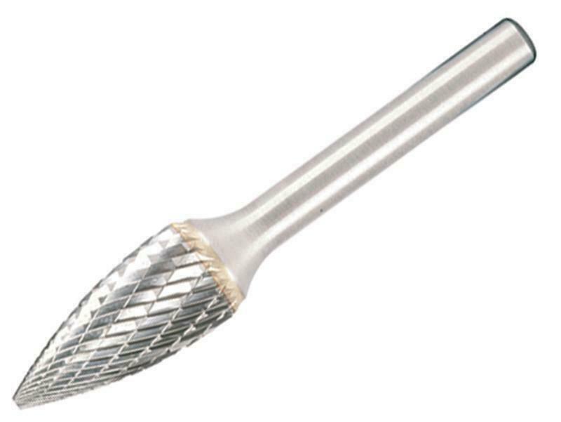 Dormer Solid Carbide Rotary Burr Bright Pointed Tree 9.6 X 6Mm DOR813966