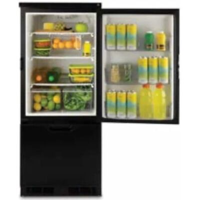 Norcold N2175BPR Norcold 6.2cu ft 12v Refrigirator Black Panel Right Hand Hinge