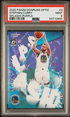 その他 Stephen Curry Optic Prizm purple Splash 2020-21 Panini Donruss Optic - Splash! Stephen Curry #3
