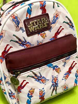 Star Wars Ahsoka Tano Mini Backpack Lightsaber Disney Clone  display picture 3