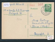 46420) Landpost K2 Garitz &uuml;ber Bad Kissingen, GA 1959