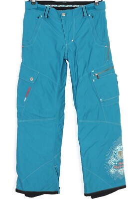 PEAK PERFORMANE W ROYAL RA P HIPE Ski Snowboard Trousers Women Size M MJ2788