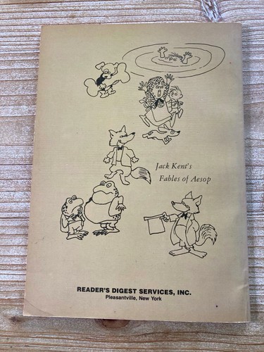 The Fox and the Crow and 10 Other Tales, Fables of Aesop, Jack Kent, 1976, Vinta - Picture 5 of 5