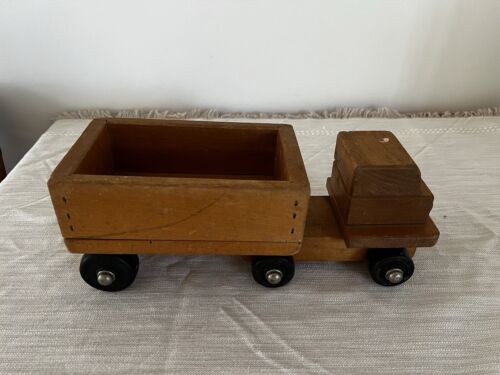 VINTAGE COMMUNITY PLAYTHINGS RIFTON NEW YORK WOOD TOY TRUCK - Picture 3 of 11