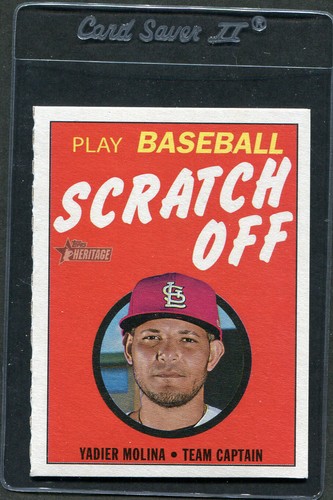 2019 Topps Heritage Baseball Scratch Off Insert Complete Your Set You Pick - Picture 4 of 8
