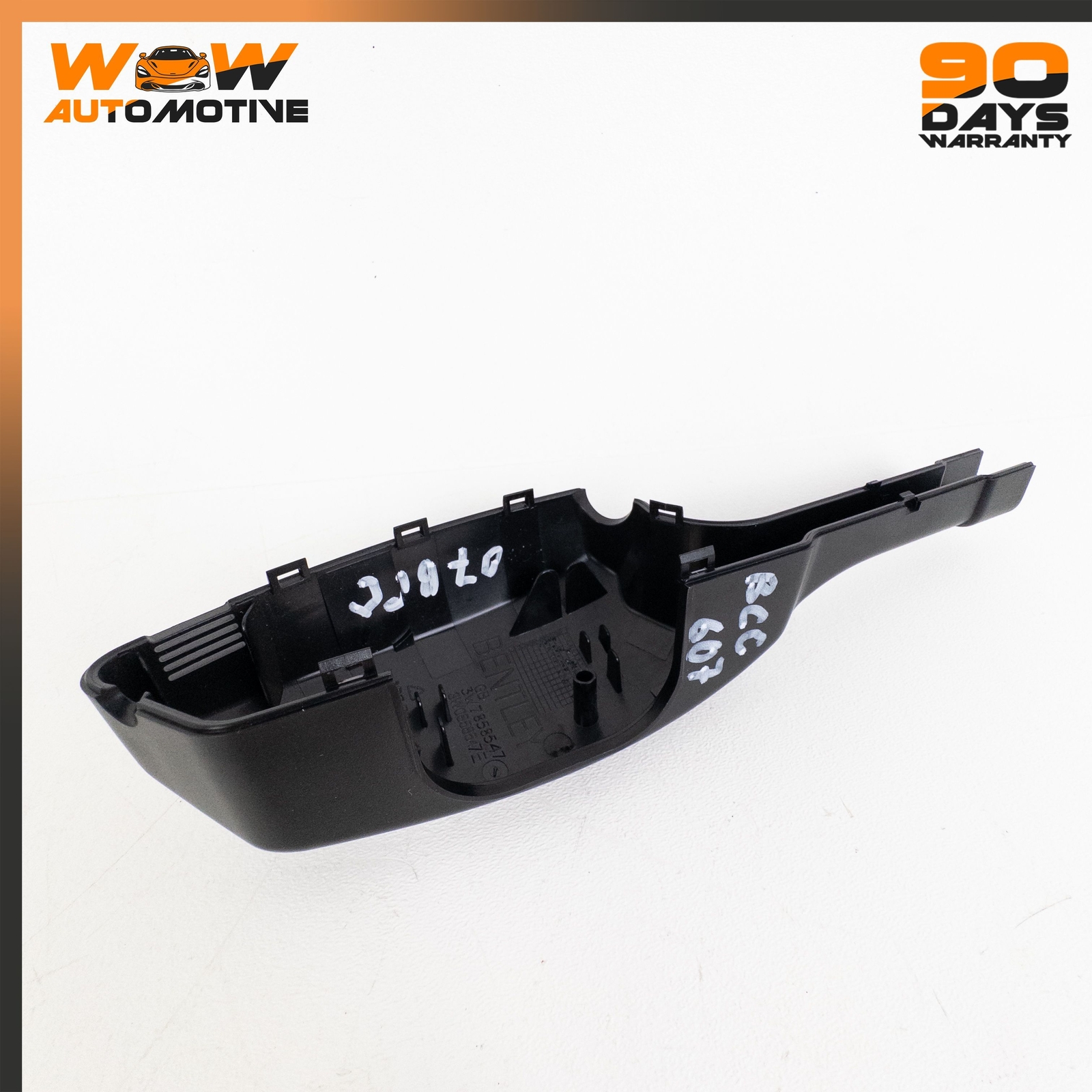 07-11 BENTLEY CONTINENTAL GTC GT FRONT UPPER INTERIOR REAR VIEW MIRROR BLACK OEM