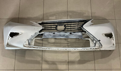 Front Bumper LOCAL White Lexus ES350 ES300H Base 2016 52119-33A30 OEM