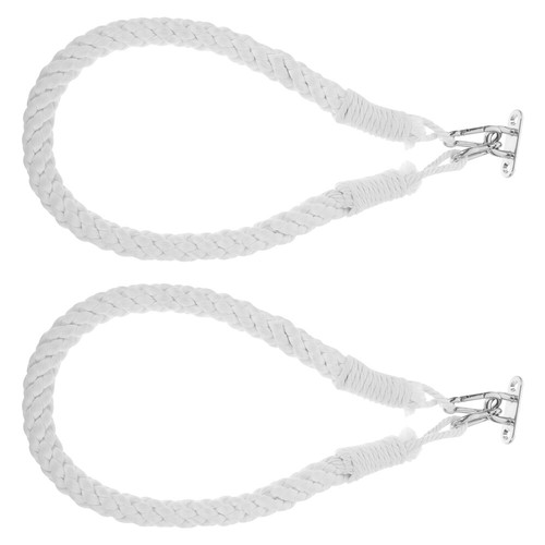 2 Pcs Paper Towel Holder Rope Toilet Holders Antique Bathroom Rings