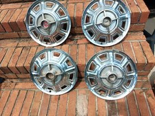 Set Of Four Vintage 1966 Ford Fairlane Hubcaps Wheel Covers 14 Set Of Four Vintage 1966 Ford Fairlane Hubcaps Wheel Covers 14
