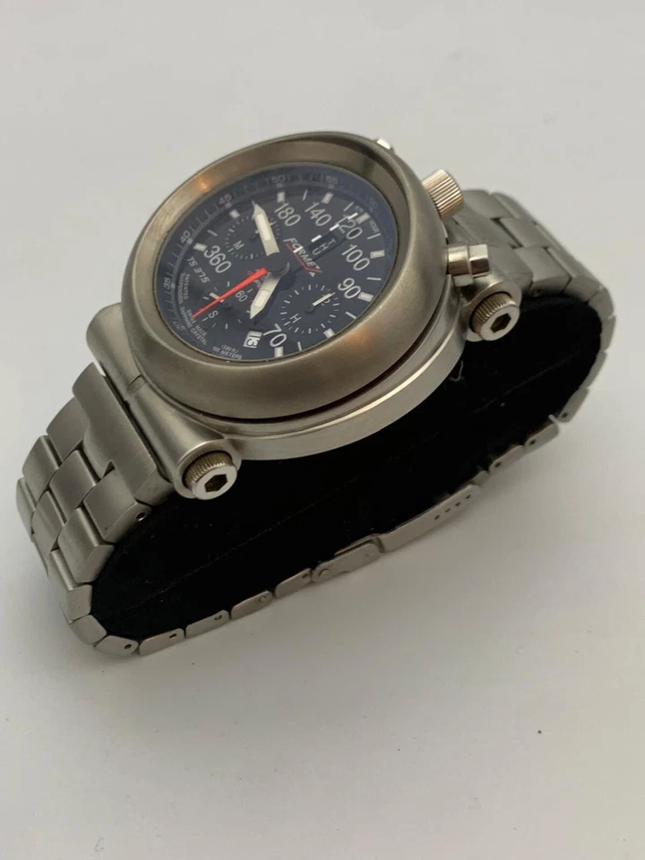Rare Formex Bullhead Swiss Automatic Chronograph. Complete - Image 3 of 4