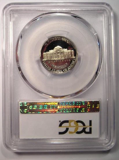 1987-S Proof Jefferson Nickel 5C - PCGS PR70 DCAM (PF70 Cameo) - Rare Grade! - Image 3 of 4