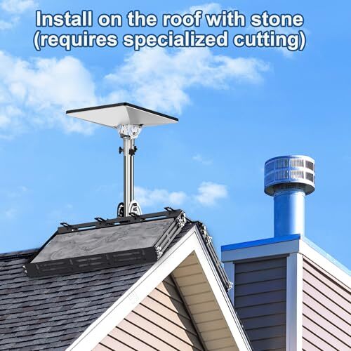 Starlink Mini Roof Ridge Mount, 8 Piece Bricks Starlink Mounting Kit with Tilt - Afbeelding 5 van 8