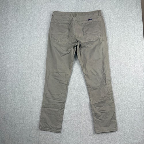 Pantalones Untuckit Para Hombre 32x32 Elastizados 5 Bolsillos Ligeros Informales Rectos Verdes - Imagen 6 de 7