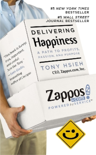 Tony Hsieh Delivering Happiness (Tascabile)
