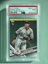 2017 Topps New York Yankees - Aaron Judge #NYY-16 (RC) PSA 9 MINT
