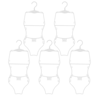 5 Pcs Children's Swimsuit Display Rack Bathing Organizer Flat Hanger (kids)