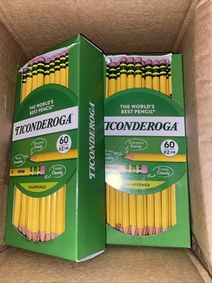 dixon ticonderoga pencils hb #2 120 Pencils